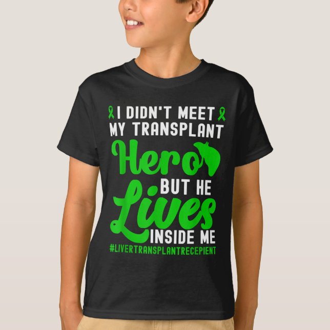 New Liver Owner Funny Liver Transplant Survivor  T-Shirt (Vorderseite)