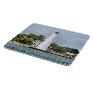 New London Harbour Lighthouse, CT Cutting Board Schneidebrett