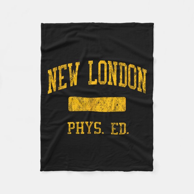 New London High School Hs New London Ct Phys Ed  Fleecedecke (Vorderseite)