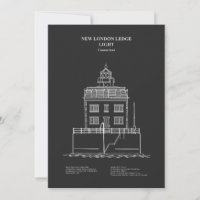 New London Ledge Lighthouse - Connecticut - PD