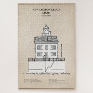 New London Ledge Lighthouse - Connecticut - SBD Puzzle