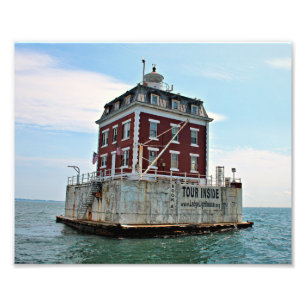 New London Ledge Lighthouse, CT Foto Print