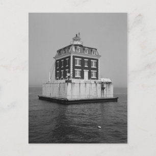New London Ledge Lighthouse Postkarte