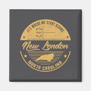 New London North Carolina Dort beginnt meine Gesch Magnet