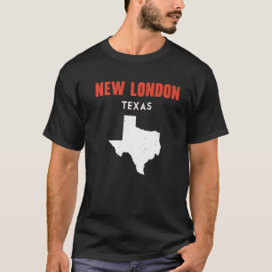 New London Texas USA Staat America Travel Texas T-Shirt
