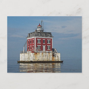 New London's Ledge Light House Postkarte
