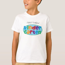 New Low Price! Cute, PERSONALIZED Kindergarten T-Shirt