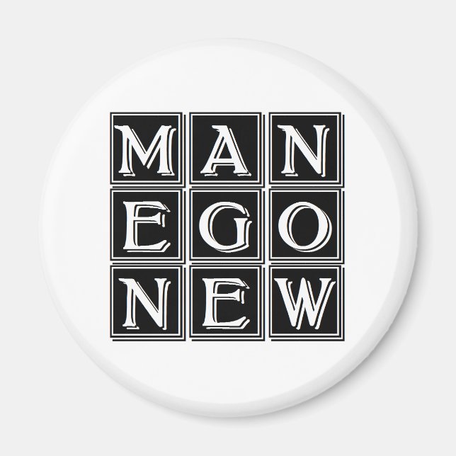 New Man Now Magnet (Vorne)