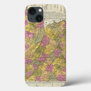 New Map Of Virginia iPhone 13 Hülle