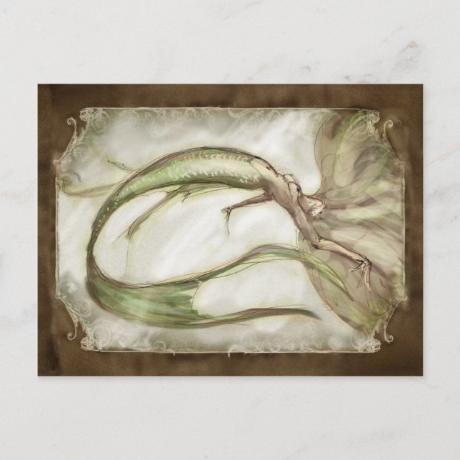 New Mermaid Postkarte (Vorderseite)