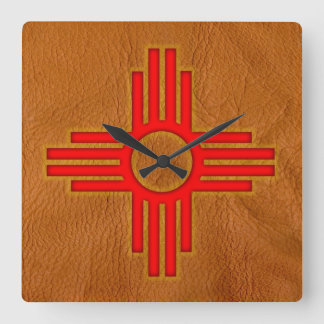New Mexico 10,75" Quadratische Wanduhr