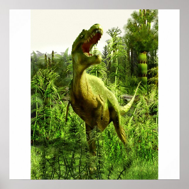New Mexico Allosaurus Poster (Vorne)