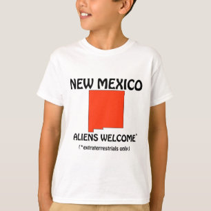 New Mexico - Außerirdischen willkommen T-Shirt
