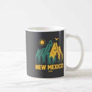 New Mexico Berge Usa Wandern Im Freien Vintage _ Kaffeetasse