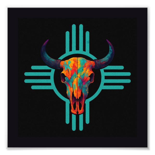 New Mexico Bewährt und Wahr  Fotodruck (Vorne)