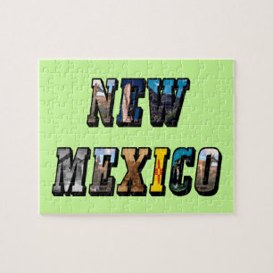 New Mexico Bildtext Puzzle
