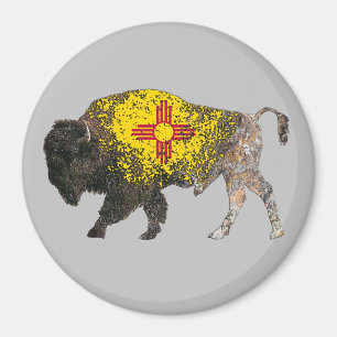 New Mexico Buffalo Spirit Magnet