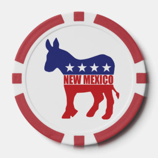 New Mexico Democratic Donkey Pokerchips