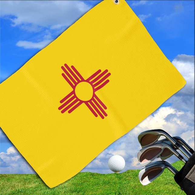 New Mexico Flag & New Mexico Staat USA Golf /sport Golfhandtuch (Von Creator hochgeladen)