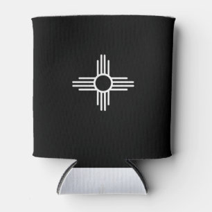 New Mexico Flag Zia Sun Symbol Dosenkühler
