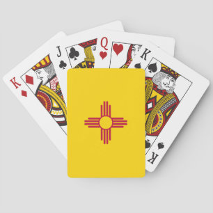 New-Mexico-Flagge Spielkarten