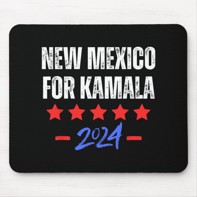 New Mexico For Kamala 2024 Dnc Kamala Harris Suprt Mousepad (Vorne)