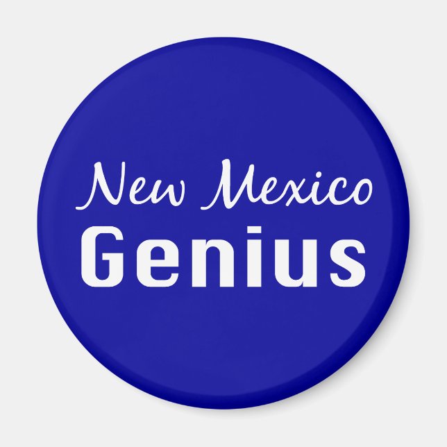 New Mexico Genius Geschenke Magnet (Vorne)
