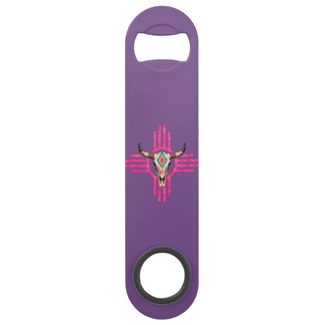 New Mexico Hot Pink  Speed Flaschenöffner (Vorderseite)