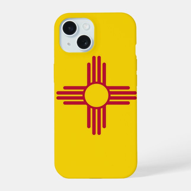 New Mexico iPhone 15 Hülle (Rückseite)