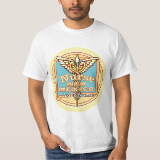 New Mexico Krankenschwester Caduceus  T-Shirt
