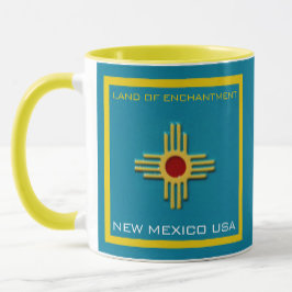 New Mexico Land der Verzauberung Kaffee Tasse