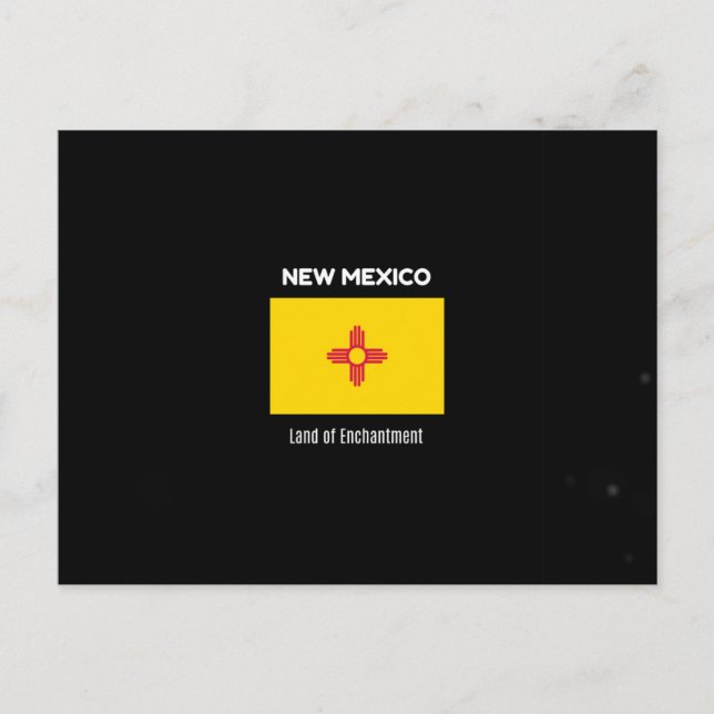 New Mexico - Land der Verzauberung Postkarte (Vorderseite)