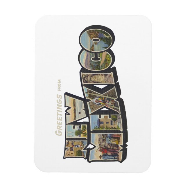 New Mexico Magnet (Vertikal)