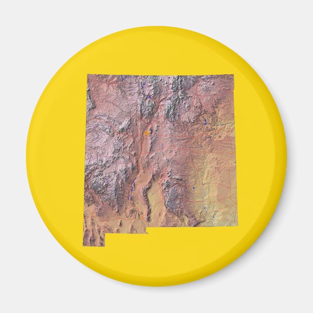 New Mexico Map Magnet (Vorne)