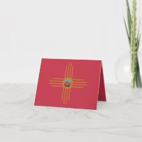 New Mexico NM Zia Indian Symbol Waterfall T - Shir