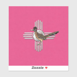 New Mexico Pink Aufkleber