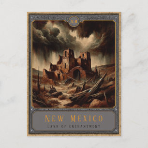 New Mexico   Postkarte Gothic Art