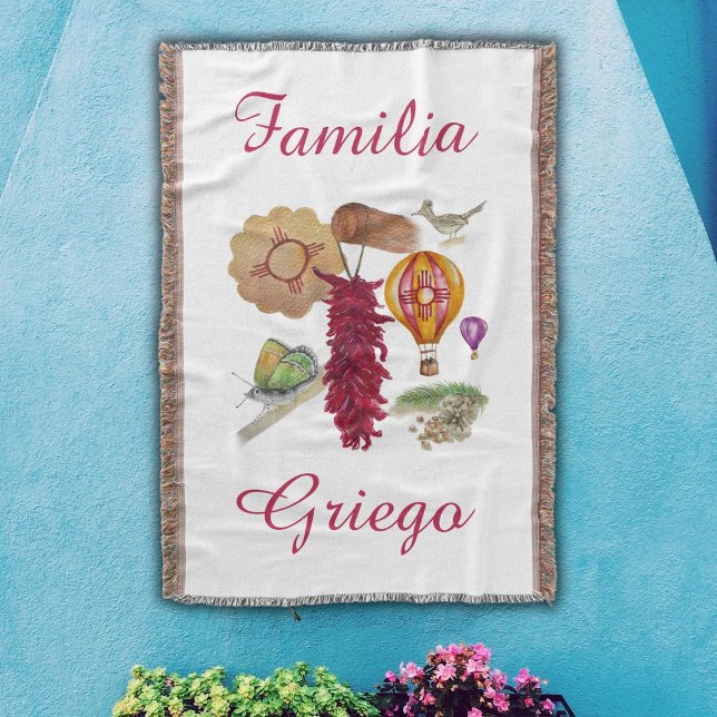 New Mexico Red Chile Pinõn Zia Hot Air Balloon   Decke (Von Creator hochgeladen)