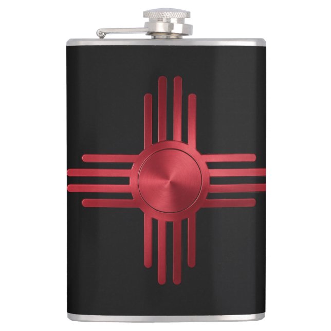 New Mexico Red  Flachmann (Vorderseite)