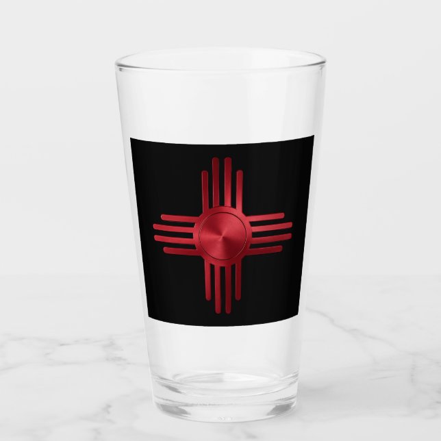 New Mexico Red  Glas (Vorderseite)