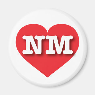 New Mexico Red Heart - I Liebe NM Magnet