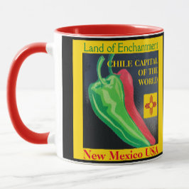 New Mexico Red or Green Chile Coffee Cup Tasse