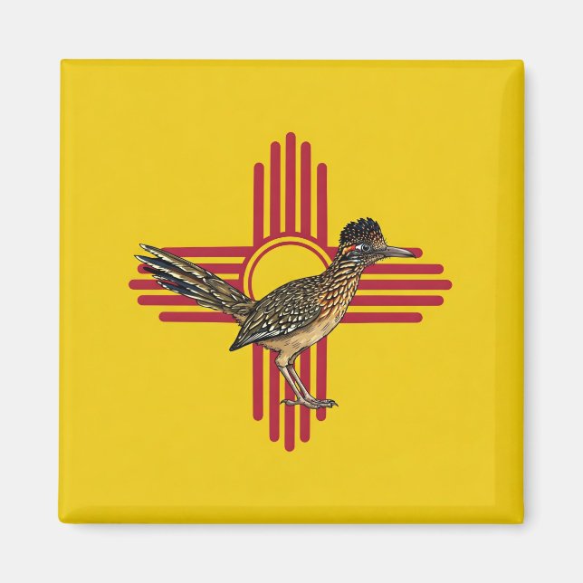 New Mexico Road Runner  Magnet (Vorne)