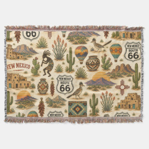 New Mexico Route 66 Desert Drift Decke