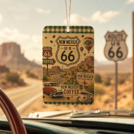 New Mexico Route 66 Desert Road Refresh Autolufterfrischer