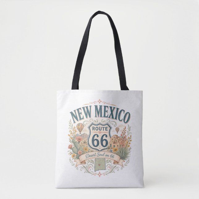 New Mexico Route 66 Desert Seele Boho (Vorderseite)