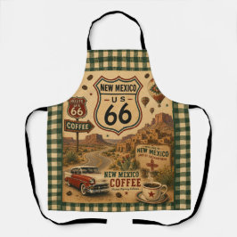 New Mexico Route 66 Enchanted Café Road Schürze