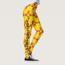 New Mexico Santa Fe Leggings Frauen-Running Pants