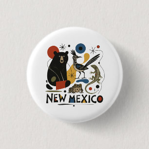 New Mexico Southwest Spirit Button