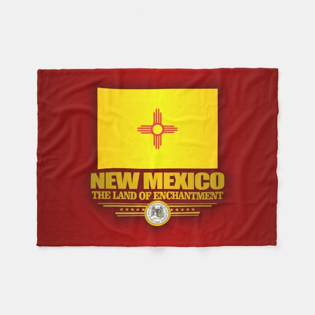 New Mexico (SP) Fleecedecke (Vorderseite (Horizontal))